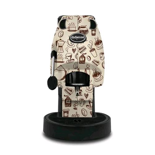 DIDIESSE FROG BABY COLLECTION COFFEE LOVER MACCHINA DA CAFFE' 450W COMPATTA CIALDE 44 mm SERBATOIO 1.5 LT FUNZIONE STAND BY 
