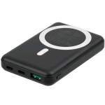 RIVACASE POWER BANK 10000mAh MAGSAFE QI WIRELESS 15W CAVO USB-A USB- MASCHIO MASCHIO INCLUSO NERO