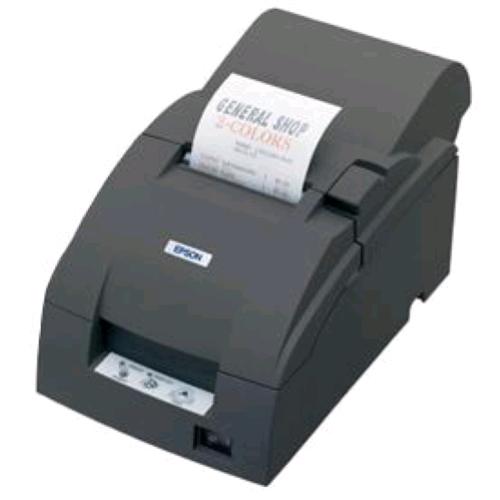 EPSON TM-U220A (057): SERIAL PS EDG 9 AGHI CUTTER RIAVVOLG RS232