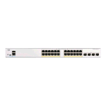 CISCO CATALYST 1200-24FP-4X SWITCH GESTITO L3 - 24 x 10/100/1000 (PoE+) + 4 x 10 Gigabit SFP+ PoE+ (375 W) MONTABILE SU RACK BIANCO