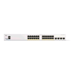 CISCO CATALYST C1200-24P-4G SWITCH GESTITO L3 - 24 x 10/100/1000Base-T + 4 x 10 Gigabit SFP+ PoE+ (195 W) MONTABILE SU RACK BIANCO