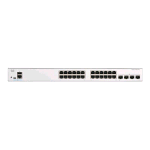 CISCO CATALYST 1200-24T-4G SWITCH GESTITO L3 - 24 x 10/100/1000 + 4 x Gigabit SFP MONTABILE SU RACK BIANCO