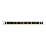 CISCO CATALYST 1200-48P-4X SWITCH GESTITO L3 - 48 x 10/100/1000 (PoE+) + 4 x 10 Gigabit SFP+ - PoE+ (375 W) MONTABILE SU RACK BIANCO