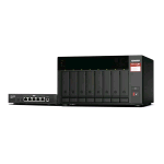 QNAP TS-873A-SW5T KIT QNAP TS-873A SERVER NAS - 8 ALLOGGIAMENTI - SATA 6GB/S - RAID RAID 0, 1, 5, 6, 10, 50, JBOD, 60 - RAM 8 GB - 2.5 GIGABIT ETHERNET + SWITCH QSW-1105-5T 5 PORTE 5 x 10/100/1000/2.5G NERO