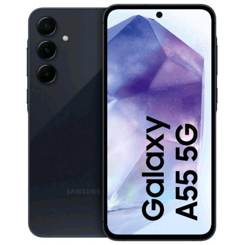 SAMSUNG A556 GALAXY A55 5G DUAL SIM 6.6" OCTA CORE 256GB RAM 8GB 5G ITALIA BLUE BLACK