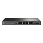 TP-LINK SG3428 SWITCH GESTITO L2+ 24 PORTE LAN Gigabit + 4 PORTE SFP MONTABILE SU RACK
