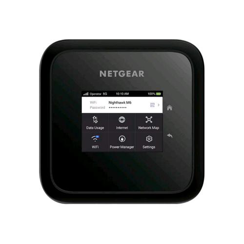 NETGEAR MR6150-100EUS NIGHTHAWK M6 ROUTER 5G 2.5 Gbps HOT SPOT MOBILE WI-FI LAN 1GbE NERO