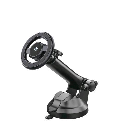 CELLY GHOST MAGHOLDER SUPPORTO MAGNETICO DA AUTO PER CRUSCOTTO E/O PARABREZZA COMPATIBILE MAGSAFE NERO