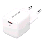 INTENSO POWER ADAPTER CARICABATTERIE DA RETE GaN USB-C 30 W BIANCO