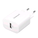 INTENSO POWER ADAPTER CARICABATTERIE DA RETE USB-A 5 W BIANCO