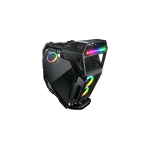 COUGAR CRATUS CABINET MIDI TOWER GAMING PANNELLO LATERALE IN VETRO TEMPERATO 3 x FAN RGB NERO