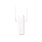 TP-LINK OMADA EAP625-OUTDOOR HD ACCESS POINT PER ESTERNI WIRELESS DUAL BAND 2.4/5GHz WI-FI 6 1800 Mbit/s PoE 2 ANTENNE ESTERNE MONTABILE SU ASTA O A PARETE BIANCO 
