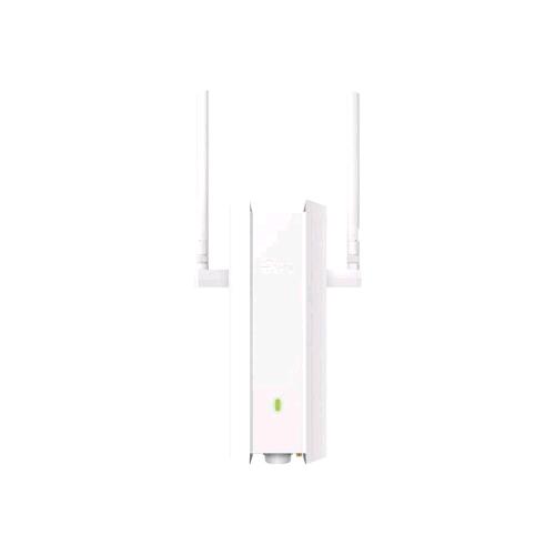 TP-LINK OMADA EAP625-OUTDOOR HD ACCESS POINT PER ESTERNI WIRELESS DUAL BAND 2.4/5GHz WI-FI 6 1800 Mbit/s PoE 2 ANTENNE ESTERNE MONTABILE SU ASTA O A PARETE BIANCO 