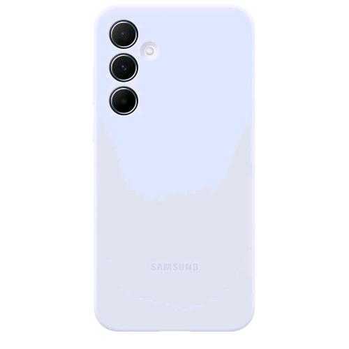 SAMSUNG GALAXY A55 5G SILICON CASE COVER IN MORBIDO SILICONE LIGHT BLUE