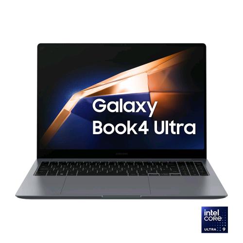 SAMSUNG GALAXY BOOK4 ULTRA NP964XGL-XG2IT 16" AMOLED WQXGA+ 2880 x 1800 TOUCH SCREEN INTEL CORE ULTRA 9 185H 1.8GHz RAM 32GB-SSD 1.000GB NVMe-NVIDIA GEFORCE RTX 4050 8GB-WI-FI 6E- WIN 11 PROF GRIGIO