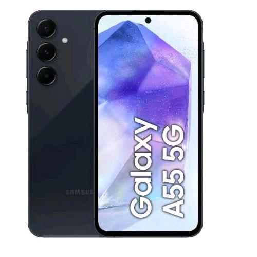 SAMSUNG A556 GALAXY A55 5G DUAL SIM 6.6" OCTA CORE 128GB RAM 8GB 5G ITALIA BLUE BLACK