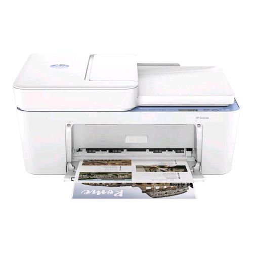HP DESKJET 4222e STAMPANTE MULTIFUNZIONE INK JET A COLORI A4 WI-FI DUPLEX SCANNER PIANO E ADF CASSETTO 60 FOGLI USB BLUETOOTH 8.5ppm BIANCO