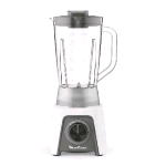 MOULINEX BLENDEO FRULLATORE TRITAGHIACCIO ELETTRICO 450W 1,5 LT 2 VELOCITA' FUNZIONE PULSE CON TAPPO DOSATORE BIANCO