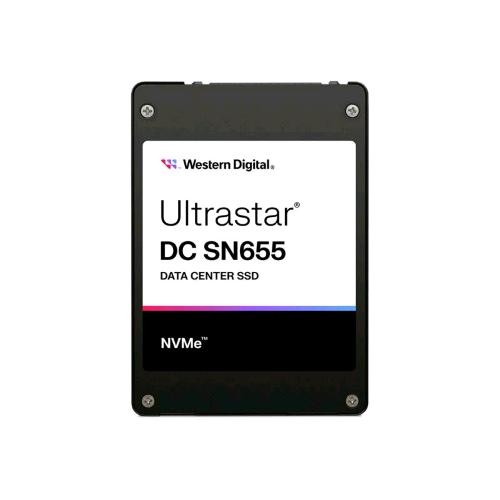 WESTERN DIGITAL ULTRASTAR DC SN655 SSD 7.68TB NVMe 2.5" U.3 PCI Express 4.0 TLC 3D NAND