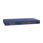 NETGEAR GS724TPP-300EUS SWITCH GESTITO 24 PORTE GIGABIT (10/100/1000) PoE+ + 2 SFP (PoE+ 380 W) MONTABILE A RACK