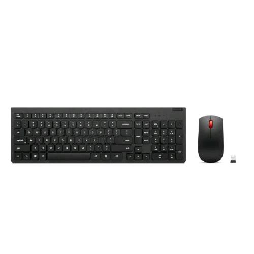 LENOVO ESSENTIAL GEN2 KIT TASTIERA WIRELESS LAYOUT ITALIANO + MOUSE OTTICO WIRELESS 3 TASTI 1600 DPI NERO