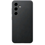 SAMSUNG GALAXY S24 VEGAN LEATHER CASE COVER IN PELLE VEGETALE NERO