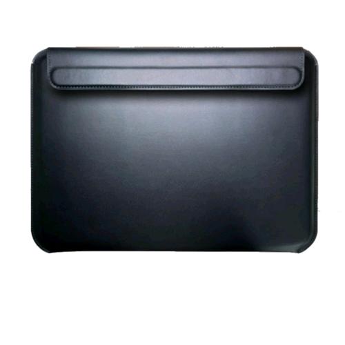CELLY LEATHER SLEEVE CUSTODIA RIGIDA IN ECO PELLE PER TABLET/NOTEBOOK FINO A 13" NERO