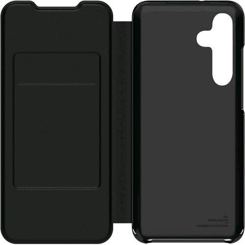 SAMSUNG GALAXY A55 WALLET FLIP CASE SMAPP CUSTODIA A FLIP CON SLOT PER SCHEDE NERO