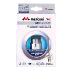 MELICONI SOS CALCARE FILTRO ANTICALCARE PER LAVATRICE E LAVASTOVIGLIE ATTACCO UNIVERSALE 3/4" CON GUARNIZIONI