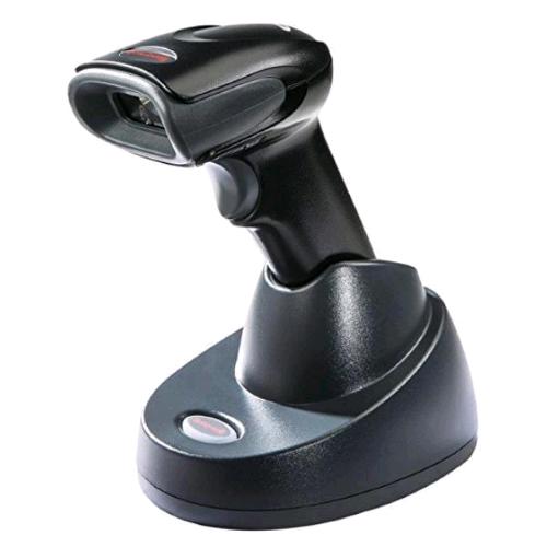 HONEYWELL VOYAGER XP 1472G LETTORE DI CODICI A BARRE PORTATILE 1D/2D LED CORDLESS KIT CON CAVO USB E BASE RICARICA/COMUNICAZIONE INCLUSI NERO