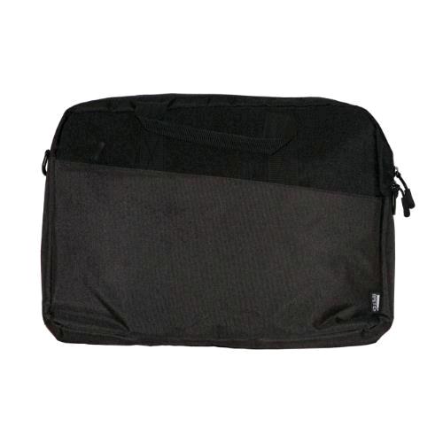 LINK BORSA PER NOTEBOOK DA 15.6" IN PLASTICA RICICLATA RPET 42X29X6 CM 2 SCOMPARTI TASCA ESTERNA CON TRACOLLA NERO 