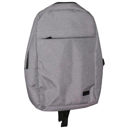 LINK ZAINO PER NOTEBOOK DA 15.6" IN POLIESTERE 2 SCOMPARTI TASCA ANTERIORE CON ZIP GRIGIO 