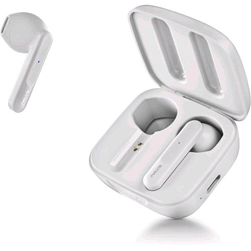 NGS ARTICA MOVE AURICOLARI IN-EAR TRUE WIRELESS BLUETOOTH 5.3 STEREO CONTROLLO TOUCH CANCELLAZIONE DEL RUMORE ENC MUSICA E CHIAMATE BIANCO