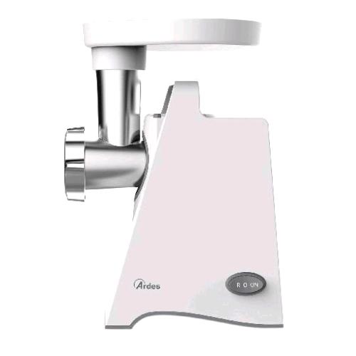 ARDES ARPATRI01 PASSITO 2 IN 1 TRITACARNE PASSAPOMODORO ELETTRICO 300 W LAMA E DISCO IN ACCIAIIO INOX CON FUNZIONE REVERSE BIANCO ARGENTO