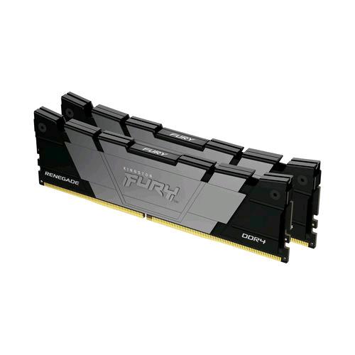 KINGSTON FURY RENEGADE KIT MEMORIA RAM 2x16GB TOT 32GB 3.200MHz TIPOLOGIA DIMM TECNOLOGIA DDR4 CAS 16 BLACK