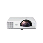 EPSON EB-L210SF VIDEOPROIETTORE LASER A RAGGIO CORTO 3LCD 16:9 55"-125" COMPATIBILE 3D CONTRASTO 2500000:1 LAN WI-FI 3 x VGA 2 x HDMI ALTOPARLANTI 4.000 ANSI Lumen BIANCO  