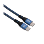 VULTECH CAVO USB-C MASCHIO-MASCHIO 60 W 3.0A 1.2 MT BLU