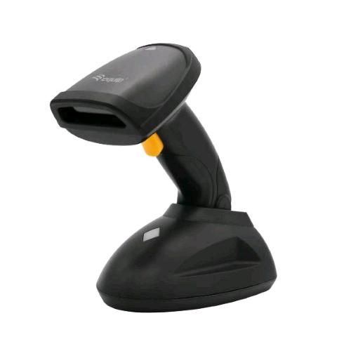 EQUIP 351026 LETTORE CODICI A BARRE 1D/2D LASER SCANNER WIRELESS 2.4GHz LUNGA DISTANZA COMPLETO CON STAND