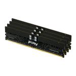 KINGSTON FURY RENEGADE PRO XMP KIT MEMORIA RAM 4x16GB TOT 64GB 6.000MHz TIPOLOGIA DIMM TECNOLOGIA DDR5 CAS 32 BLACK