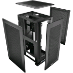 SHARKOON REBEL C20 ITX PC CASE Mini-ITX Case 2x U3, 1x Type-C TRRS