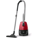 PHILIPS FC8243/09 ASPIRAPOLVERE A TRAINO WET & DRY CON SACCO 3 LT 750 W NERO ROSSO