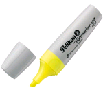 PELIKAN TEXTMARKER 490 ECO EVIDENZIATORE PUNTA A SCALPELLO GIALLO CONF 10 Pz.