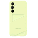 SAMSUNG GALAXY A35 5G CARD SLOT COVER CUSTODIA CON TASCA PER TESSERE LIME