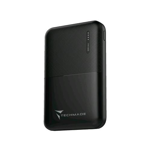 TECHMADE TM-PB5000 POWERBANK 5000mAh NERO