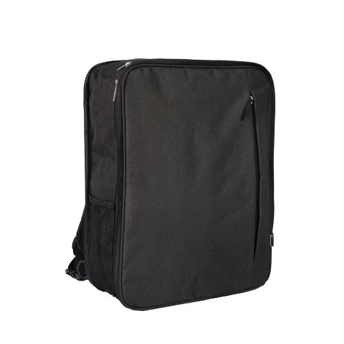 TECHMADE TM-8106-BK BORSA ZAINO HYBRID ESTENSIBILE PER NOTEBOOK FINO A 17.3" NERO