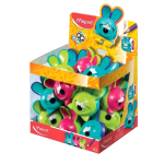 MAPED CROC CROC INNOVATION ESPOSITORE TEMPERAMATITE 1 FORO IN PLASTICA SOGGETTI E COLORI ASSORTITI CONF 20 Pz.