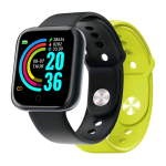 NILOX TRAILBAND SMARTWATCH 1.44" FITNESS CON 2 CINTURINI COLORATI INTERCAMBIABILI LIME E BLACK