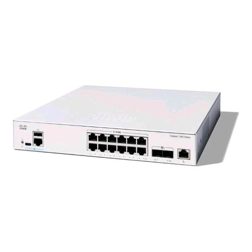 CISCO CATALYST 1300-12XT-2X SWITCH GESTITO L3 - 12 x 10GBase-T + 2 x 10 Gigabit SFP+ MONTABILE SU RACK