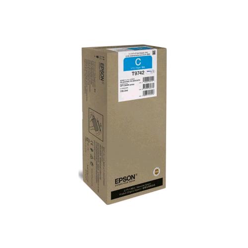 EPSON T9742 DURABRITE PRO CARTUCCIA INK CIANO XXL PER WORKFORCE PRO WF-C869R