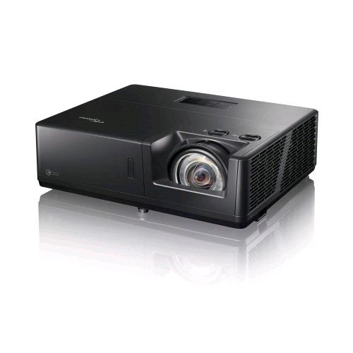 OPTOMA ZK608TST VIDEOPROIETTORE LASER DuraCore DLP 4K UHD HDR HLG A FOCALE ULTRA CORTA IP6X CONTRASTO 300.000:1 - 6.000 LUME NERO